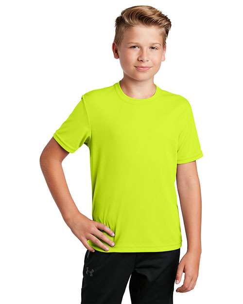 Sport-Tek® YST340 Boys Youth PosiCharge® Racermesh Tee at GotApparel