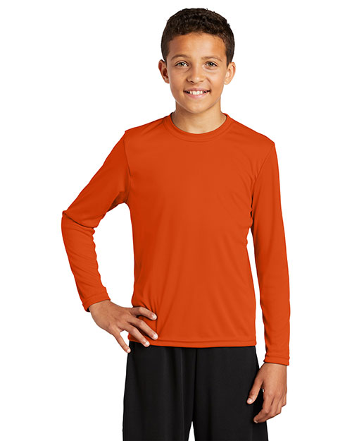 Sport-Tek® YST350LS Boys Long-Sleeve PosiCharge® Competitor Tee at GotApparel