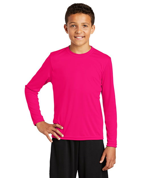 Sport-Tek® YST350LS Boys Long-Sleeve PosiCharge® Competitor Tee at GotApparel