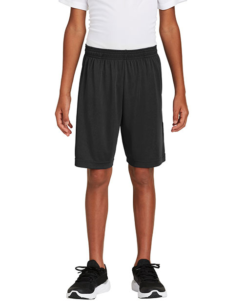 Sport-Tek® YST355P Boys Youth PosiCharge® Competitor™ Pocketed Short  at GotApparel