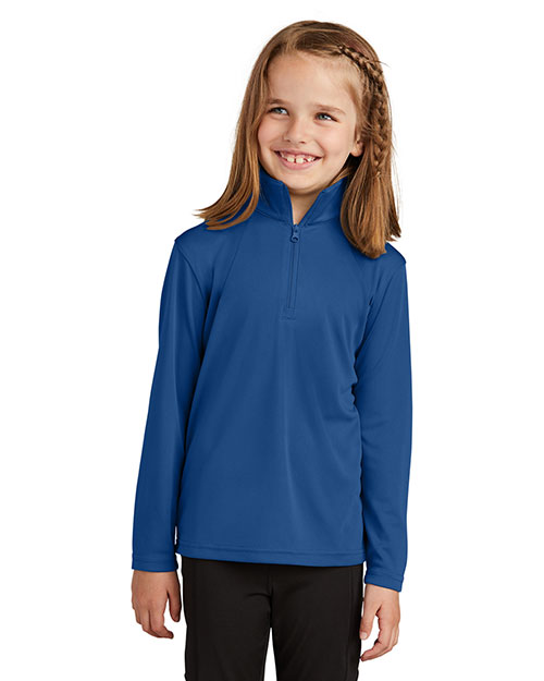 Sport-Tek YST357 Youth 3.8 oz PosiCharge Competitor 1/4-Zip Pullover at GotApparel