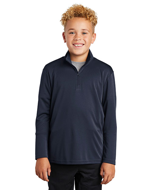 Sport-Tek YST357 Youth 3.8 oz PosiCharge Competitor 1/4-Zip Pullover at GotApparel