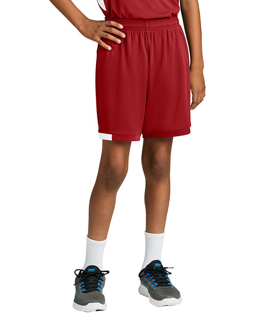 Sport-Tek YST4420 ® Youth Club 5' Short at GotApparel