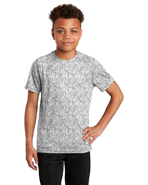 Sport-Tek YST460 Boys ® ® Youth Digi Camo Tee. at GotApparel