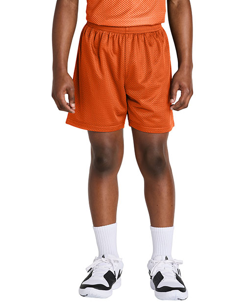 Sport-Tek YST5100 Youth PosiCharge Mesh 5' Short at GotApparel
