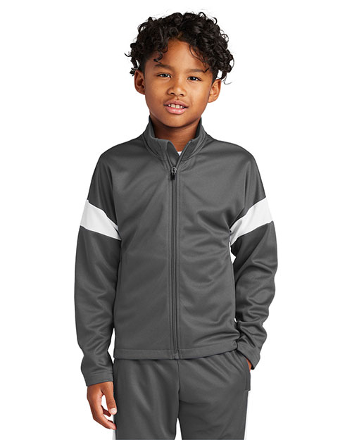 Sport-Tek ® Youth Travel Full-Zip Jacket YST800 at GotApparel