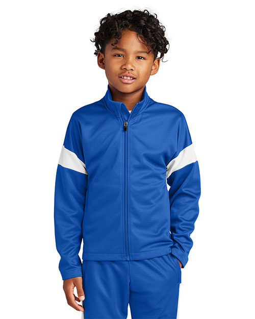 Sport-Tek ®  Youth Travel Full-Zip Jacket YST800 at GotApparel