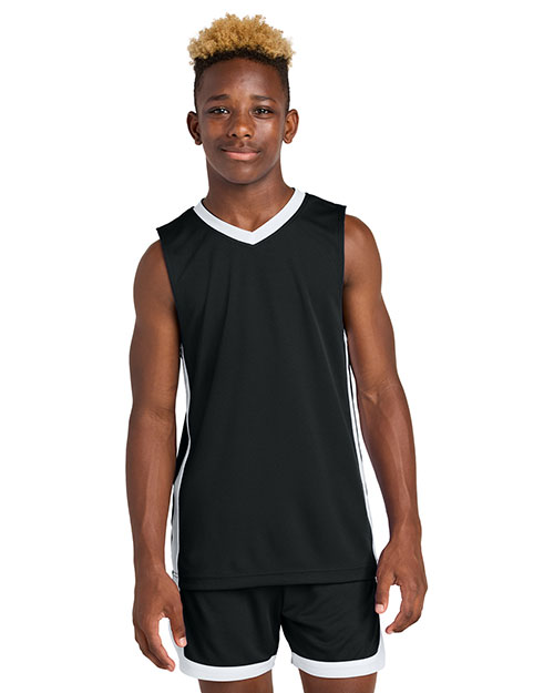 Sport-Tek YST900 ® Youth Rival Basketball Rev Jersey at GotApparel