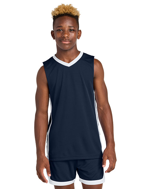 Sport-Tek YST900 ® Youth Rival Basketball Rev Jersey at GotApparel