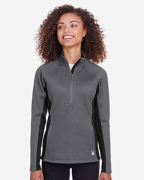 Spyder S16562 Women Constant Half-Zip Sweater at GotApparel