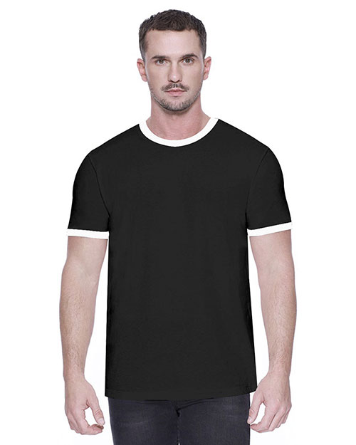 Startee Drop Ship ST2431 Men Cvc Ringer T-Shirt at GotApparel