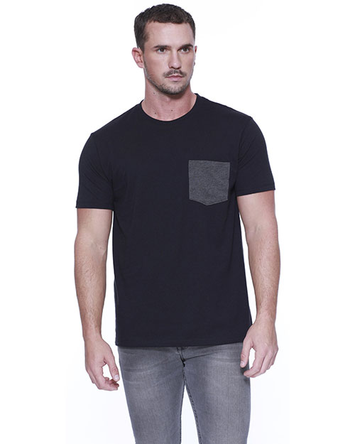 Startee Drop Ship ST2440 Men Cvc Pocket T-Shirt at GotApparel