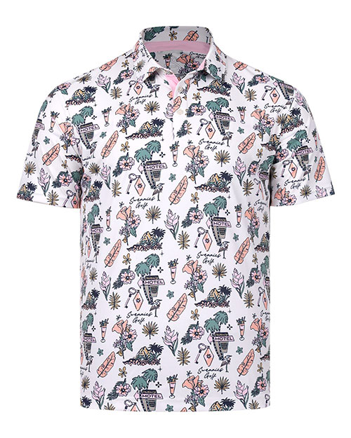 Swannies Golf SW1027 Men's Oasis Polo at GotApparel