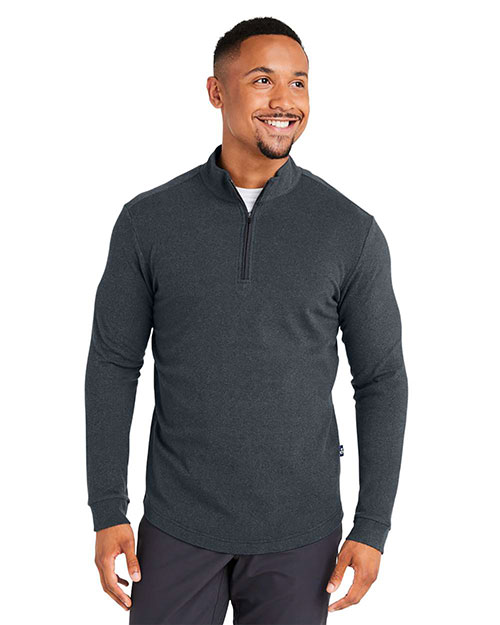 Swannies Golf SWE500 Men's Emery Quarter-Zip Pullover at GotApparel