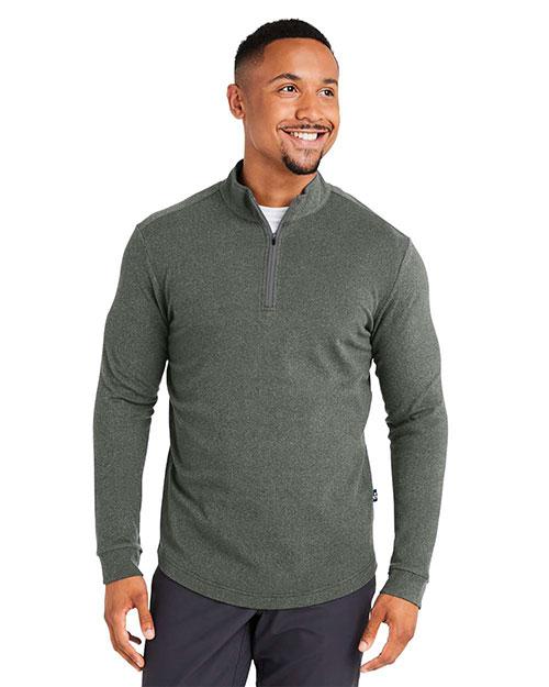 Swannies Golf SWE500 Men's Emery Quarter-Zip Pullover at GotApparel