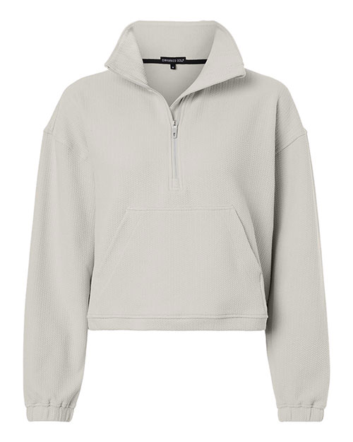 Swannies Golf SWKL400L Women's Kenna Quarter-Zip Pullover at GotApparel