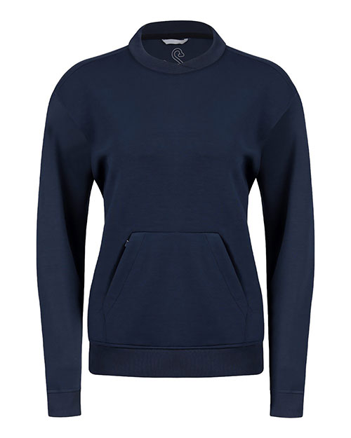 Swannies Golf SWM500L Women's Margaret Cross Neck Sweatshirt at GotApparel