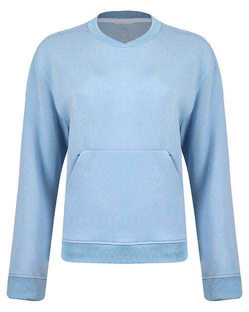 Swannies Golf SWM500L Women's Margaret Cross Neck Sweatshirt at GotApparel