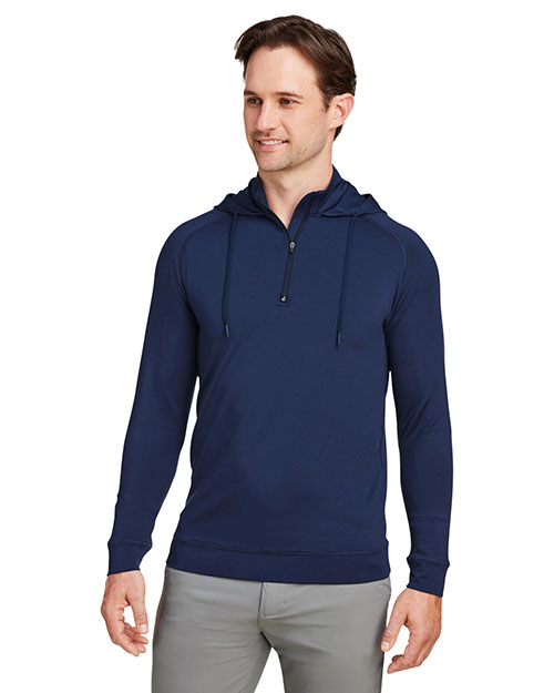 Swannies Golf SWV600  Men's Vandyke Quarter-Zip Hooded Sweatshirt at GotApparel