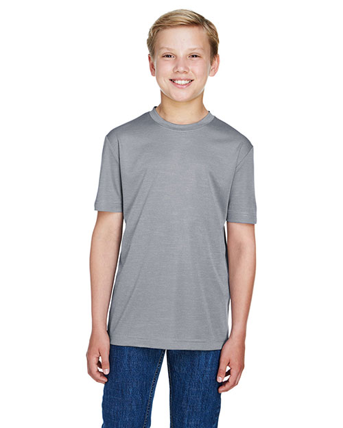 Team 365 TT11HY Boys 3.8 oz Sonic Heather Performance T-Shirt at GotApparel