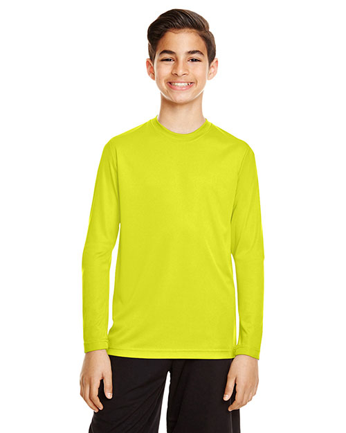 Team 365 TT11YL Boys Zone Performance Long-Sleeve T-Shirt at GotApparel