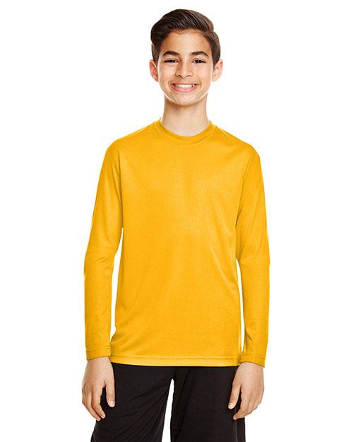 Team 365 TT11YL Boys Zone Performance Long-Sleeve T-Shirt at GotApparel