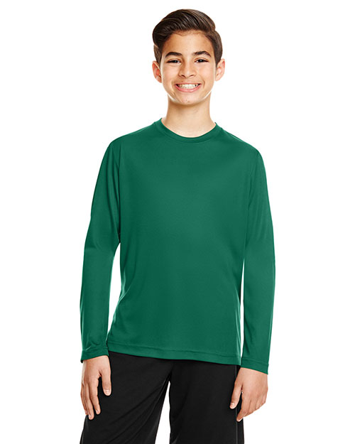 Team 365 TT11YL Boys Zone Performance Long-Sleeve T-Shirt at GotApparel