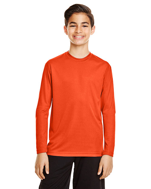 Team 365 TT11YL Boys Zone Performance Long-Sleeve T-Shirt at GotApparel