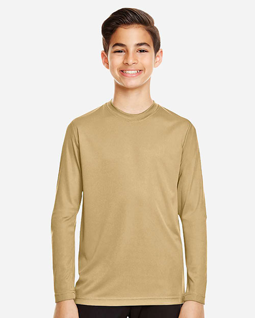Team 365 TT11YL Boys Zone Performance Long-Sleeve T-Shirt at GotApparel
