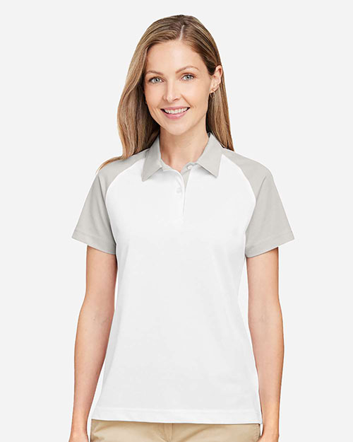 Team 365 TT21CW Ladies' Command Snag-Protection Colorblock Polo at GotApparel