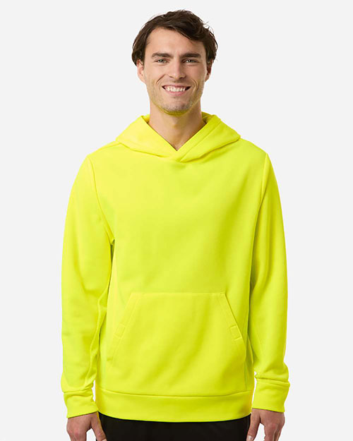 Team 365 TT400 Unisex Squad Hooded Tech Fleece Pullover at GotApparel