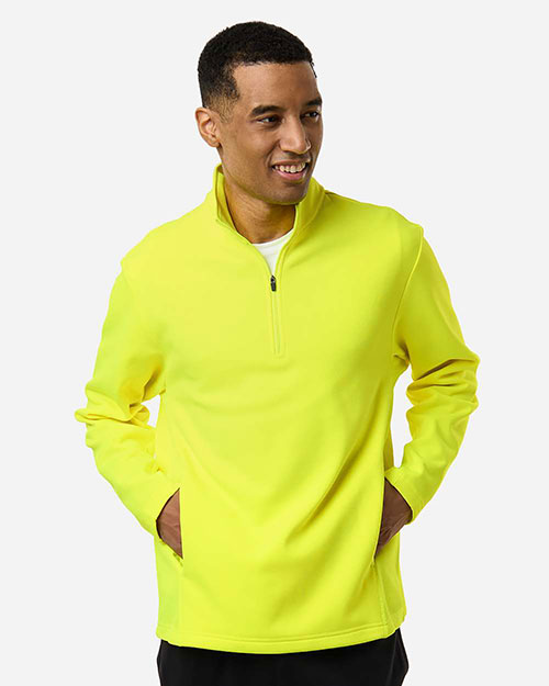 Team 365 TT401 Unisex Squad Cadet Quarter-Zip Tech Fleece Pullover at GotApparel