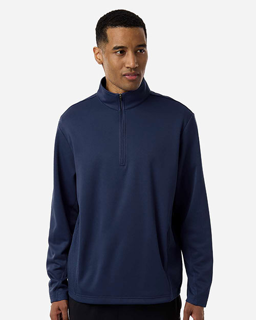 Team 365 TT401 Unisex Squad Cadet Quarter-Zip Tech Fleece Pullover at GotApparel