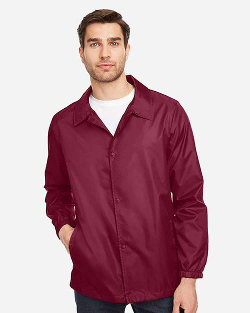 Team 365 TT75 Men Zone Protect Coaches Jacket at GotApparel