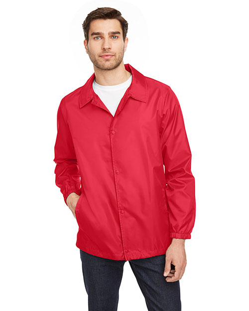 Team 365 TT75 Men Zone Protect Coaches Jacket at GotApparel