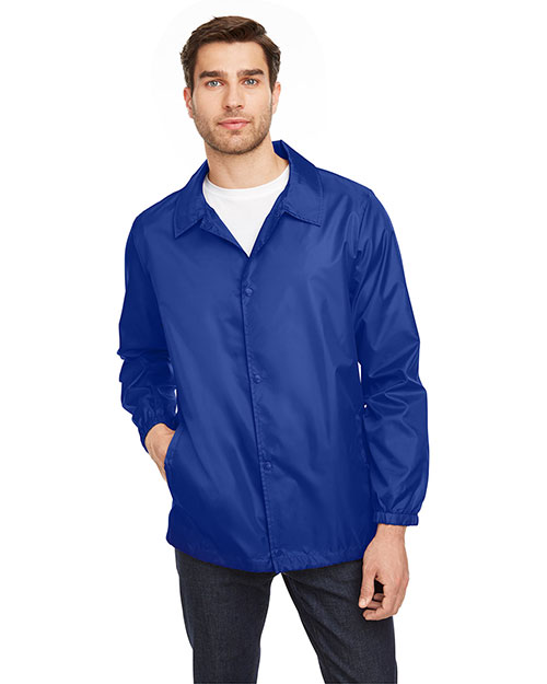 Team 365 TT75 Men Zone Protect Coaches Jacket at GotApparel