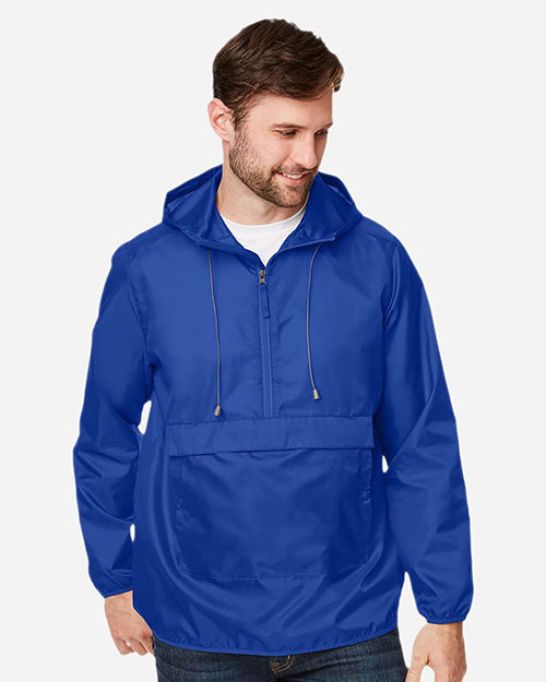Team 365 TT77 Adult Zone Protect Packable Anorak Jacket at GotApparel