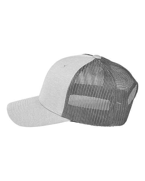 Team 365 TT802Y Youth Zone Sonic Heather Trucker Cap at GotApparel