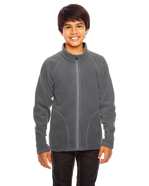 Team 365 TT90Y Boys Campus Microfleece Jacket at GotApparel