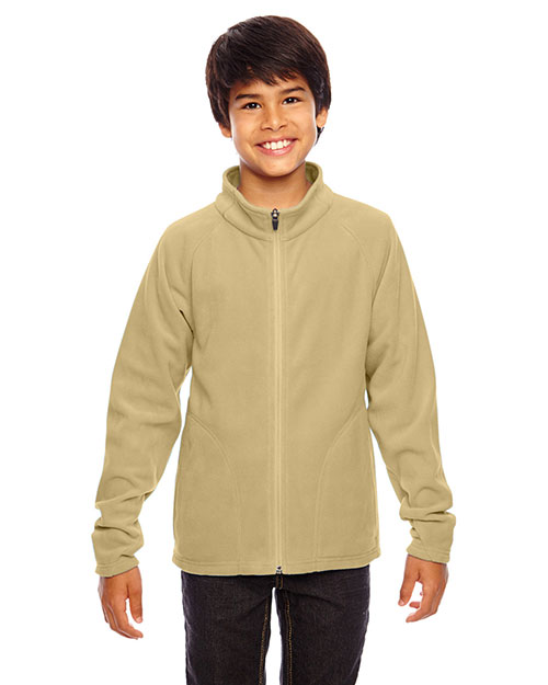 Team 365 TT90Y Boys Campus Microfleece Jacket at GotApparel