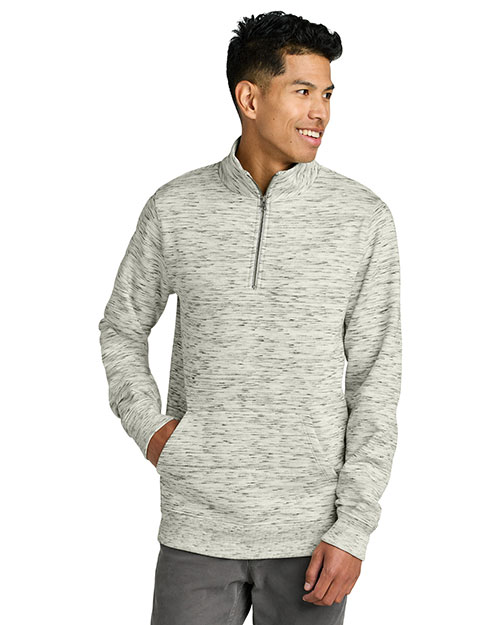 LIMITED EDITION tentree TTCM6107 Space Dye Fleece 1/4-Zip at GotApparel