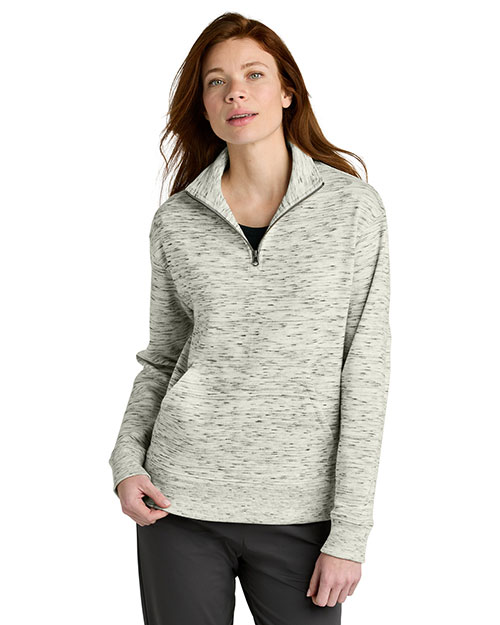 tentree TTCW6108 Women's Space Dye Fleece 1/4-Zip at GotApparel