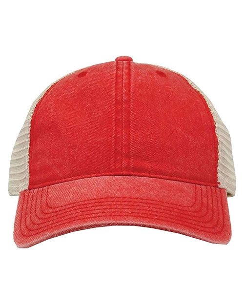 The Game GB460 Pigment-Dyed Trucker Cap at GotApparel