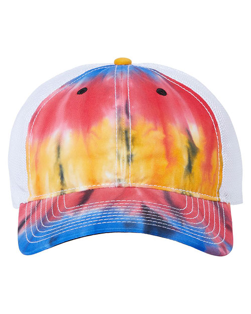 The Game GB470  Lido Tie-Dyed Trucker Cap at GotApparel