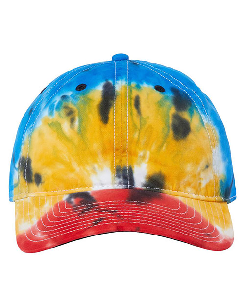 The Game GB482 Asbury Tie-Dyed Twill Cap at GotApparel