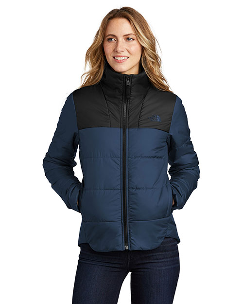 The North Face  ®  Ladies Chest Logo Everyday Insulated Jacket NF0A7V6K at GotApparel