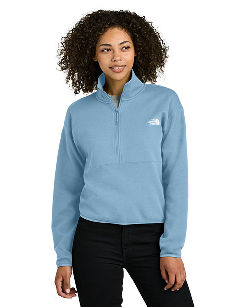 The North Face NF0A8C5H Women's Double-Knit 1/2-Zip Fleece at GotApparel