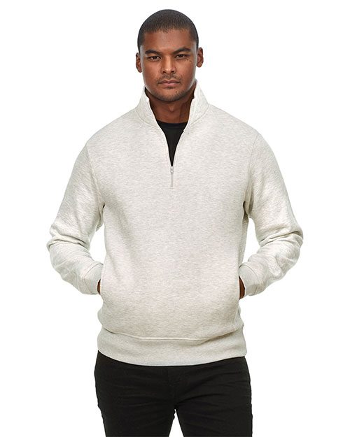 Threadfast Apparel 320Q Unisex Ultimate Fleece Quarter-Zip Sweatshirt at GotApparel