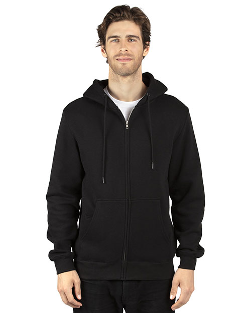 Threadfast Apparel 320Z Unisex Ultimate Fleece Full-Zip Hooded Sweatshirt at GotApparel