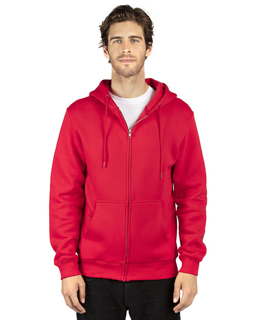 Threadfast Apparel 320Z Unisex Ultimate Fleece Full-Zip Hooded Sweatshirt at GotApparel